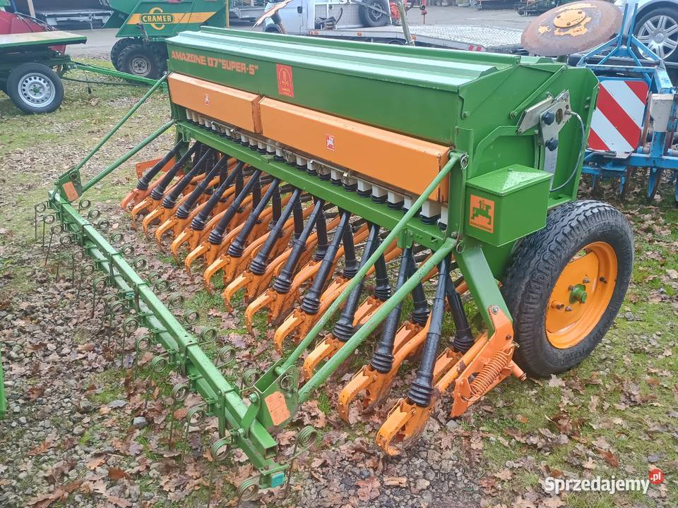 Siewnik Amazone D7 SUPERS 3m 25 redlic ścieżki Witkowo