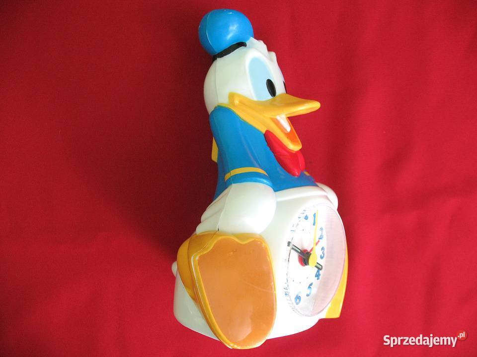 Zegarek Budzik Kaczor Donald 165 x 12 Stary Siedlce