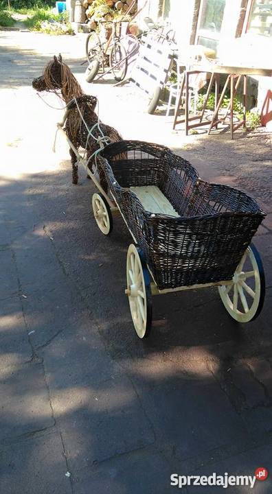 Koń z wozem lubuskie sprzedam