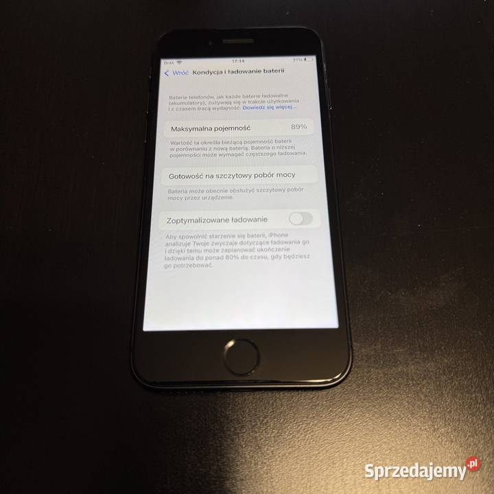 iPhone 8 64GB Space Grey Bateria 89 Stan idealny