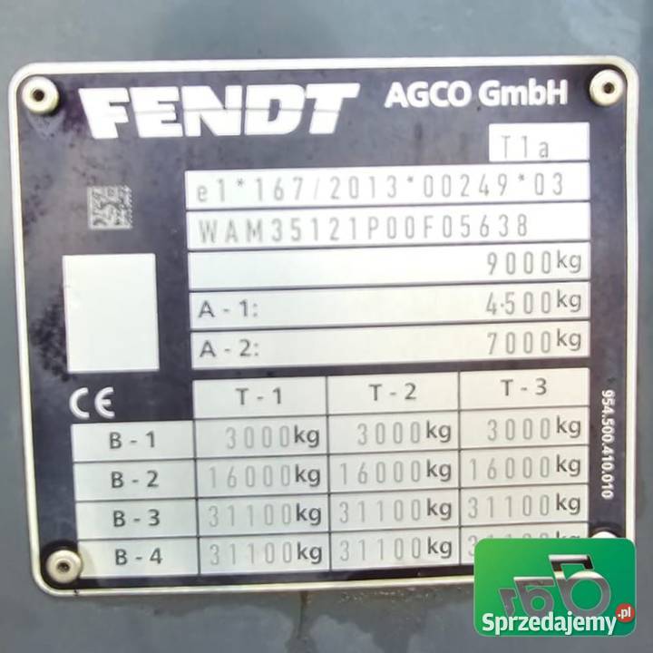 Fendt 311 Vario Power One 2024 900 mth Wilkowo