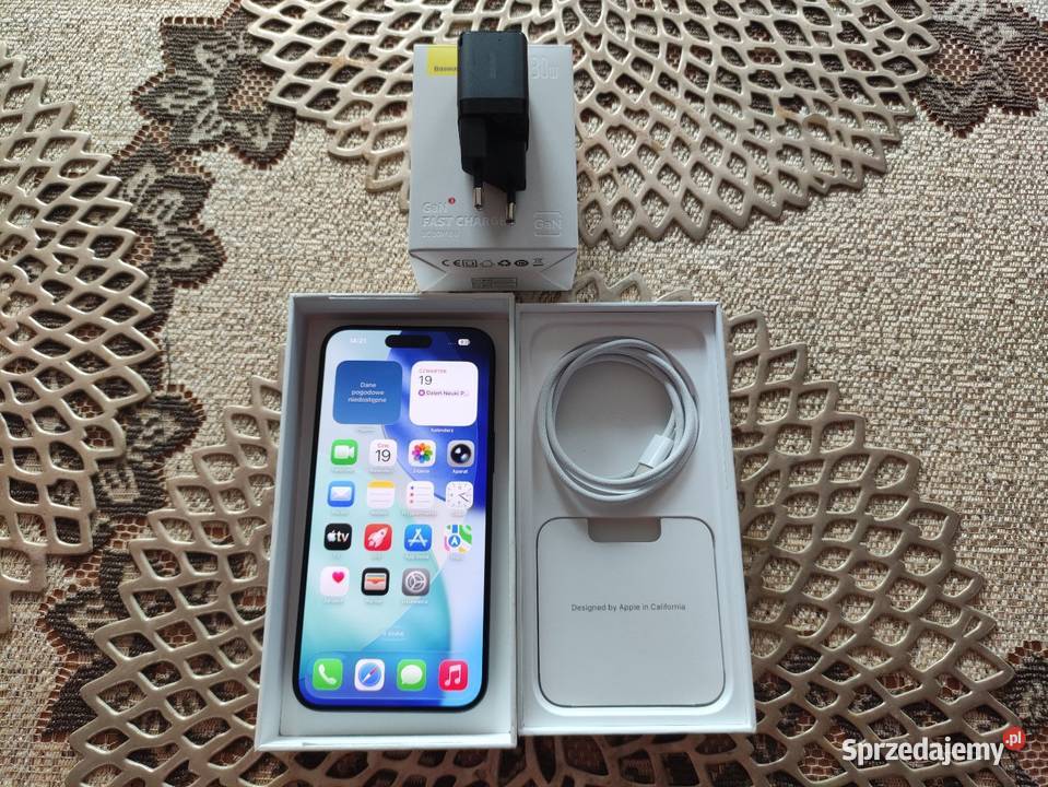 iPhone 15 Pro Blue Titanium Błękit Bateria 107 Jelenia Góra