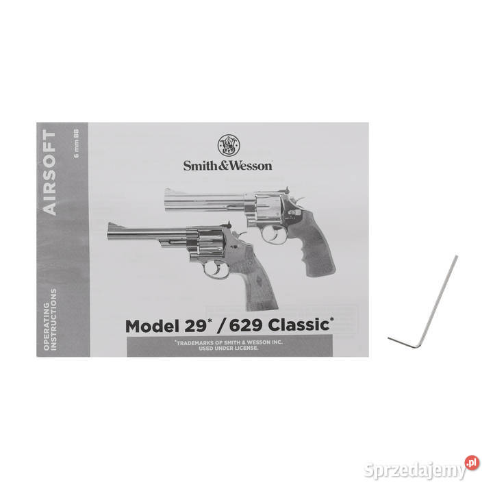 Rewolwer wiatrówka SmithWesson 629 Competitor 6 Warszawa