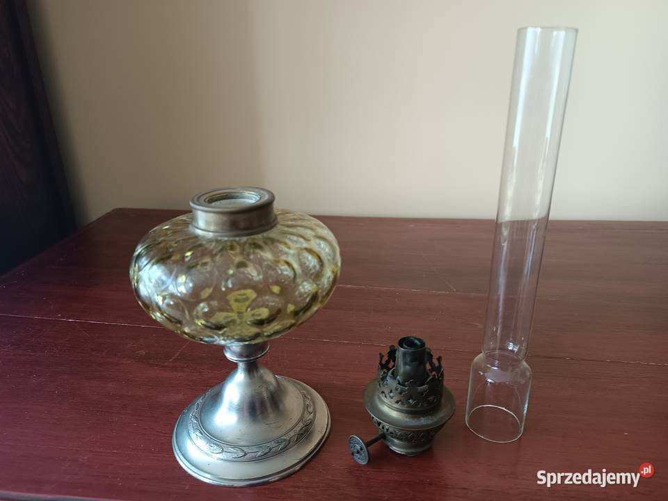 Stara lampa naftowa Antyki Budzyń sprzedam