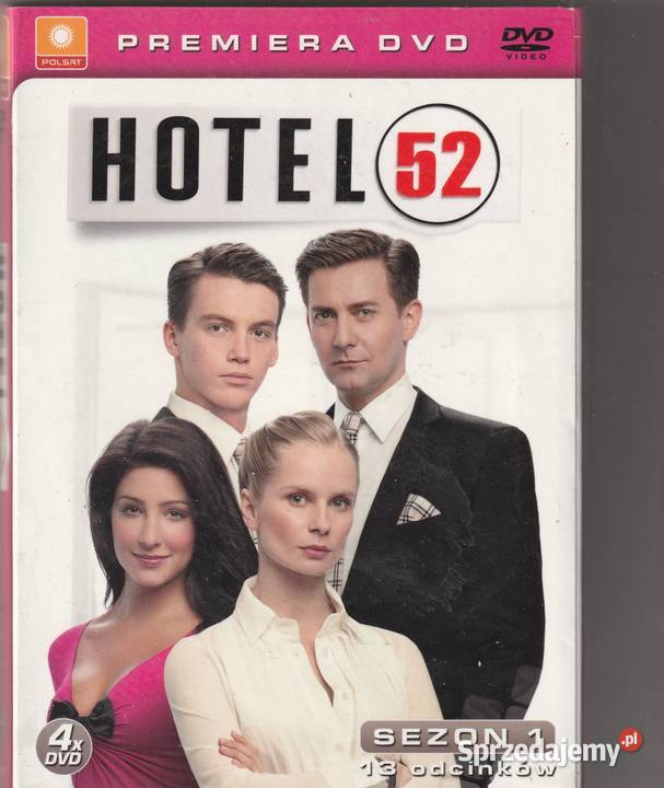 HOTEL 52 sezon 1 Rafał Królikowski 4DVD mazowieckie Pruszków