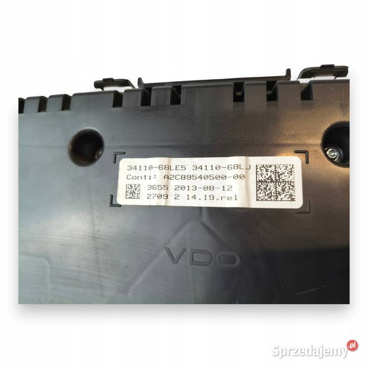 LICZNIK ZEGARY 3411068LJ Suzuki Swift MK7 13 osobowe Części samochodowe Chełm