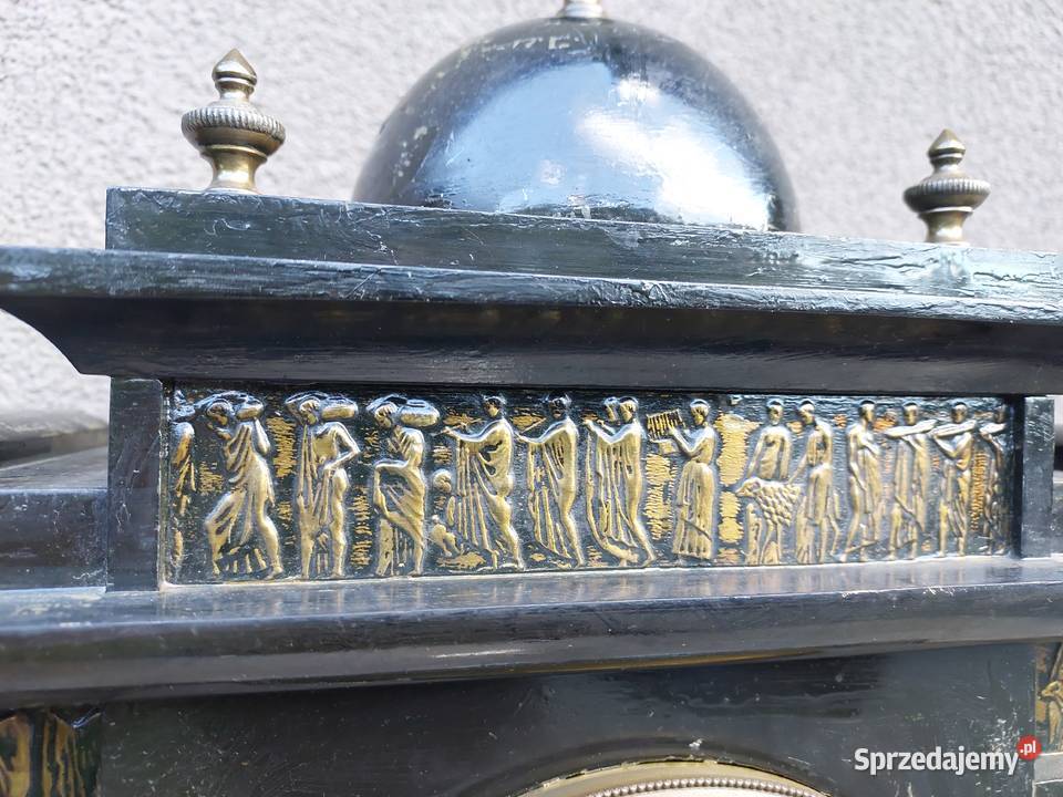 244 Stary zegar kominkowy Junghans 1912r Tczew
