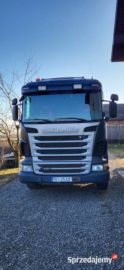 Scania r420 cała na resorach bez poduszek Strawczyn