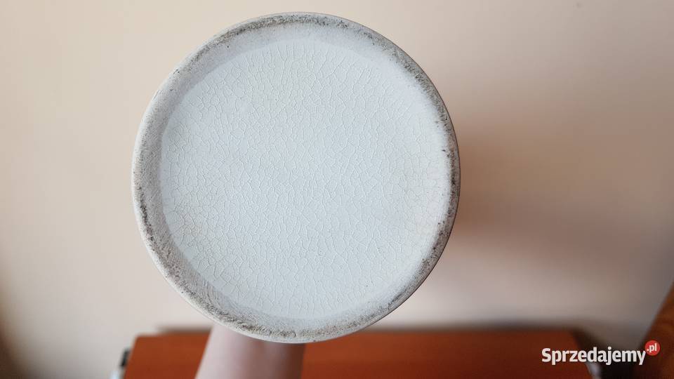 Wazon ceramiczny z różami kwiatami róża ceramika Antyki, Sztuka, Kolekcje Dąbrowa Górnicza