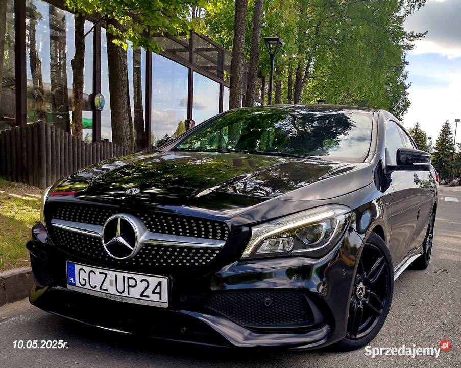 MercedesBenz CLA Shooting Brake 180 d AMG Line światła przeciwmgielne Człuchów