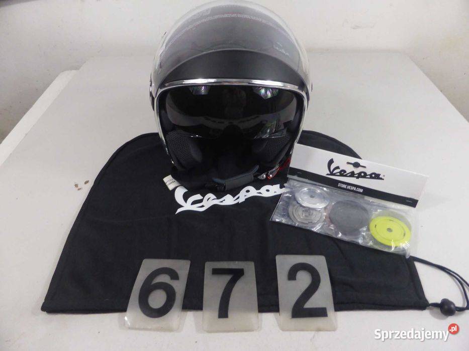 Oryginalny kask firmy Vespa XS A672 Poznań