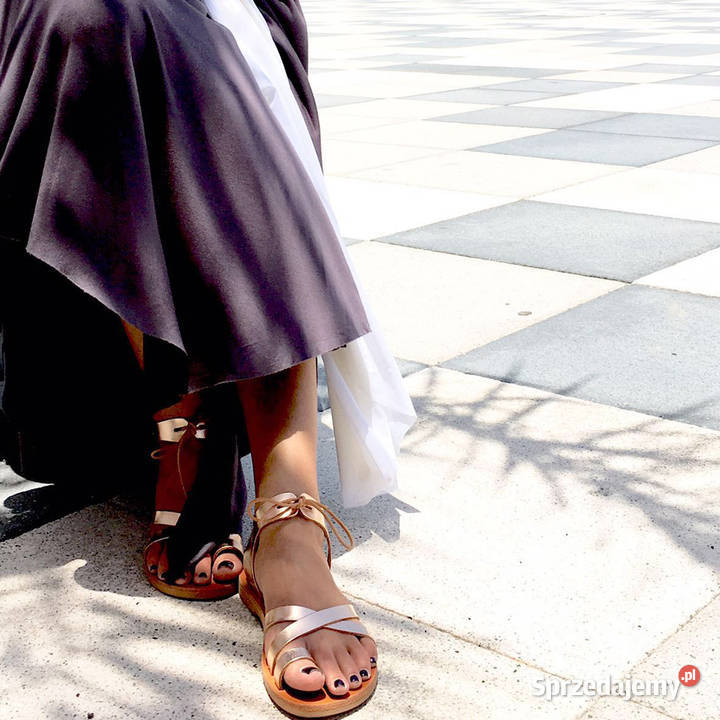 Sandały Rose Gold ze skóry naturalnej Poznań