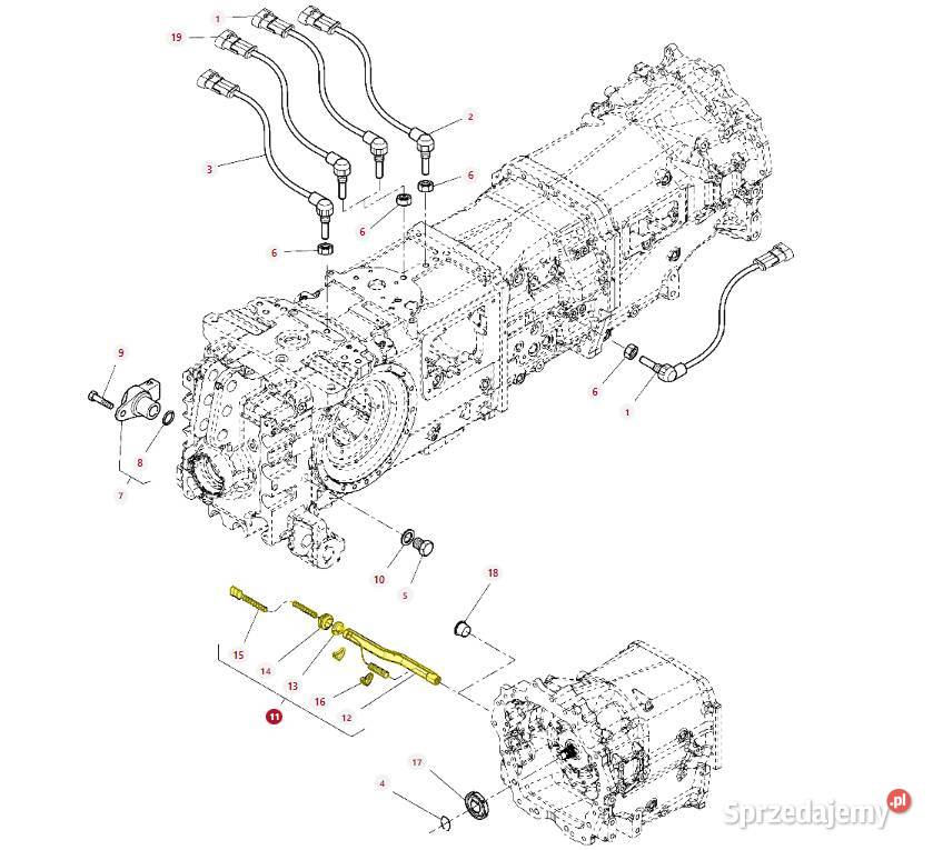 Czujnik PowerBoost kompletny Massey Ferguson Białystok