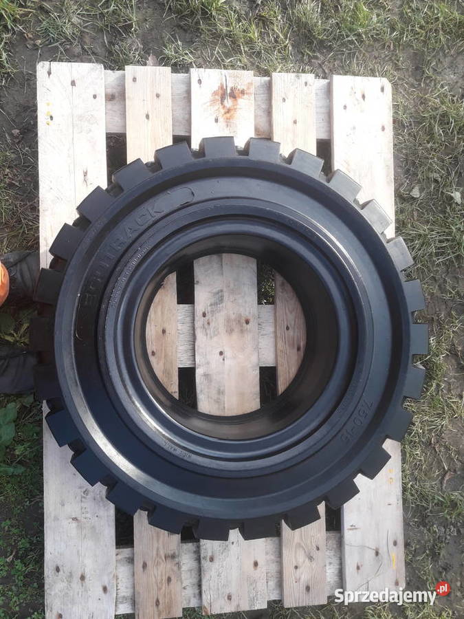 Opona do wózka750x15 Ecotrack Pełna quick nowa Garwolin sprzedam