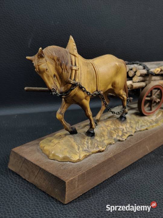 Figura Rolnika Z Koniem Poddębice sprzedam