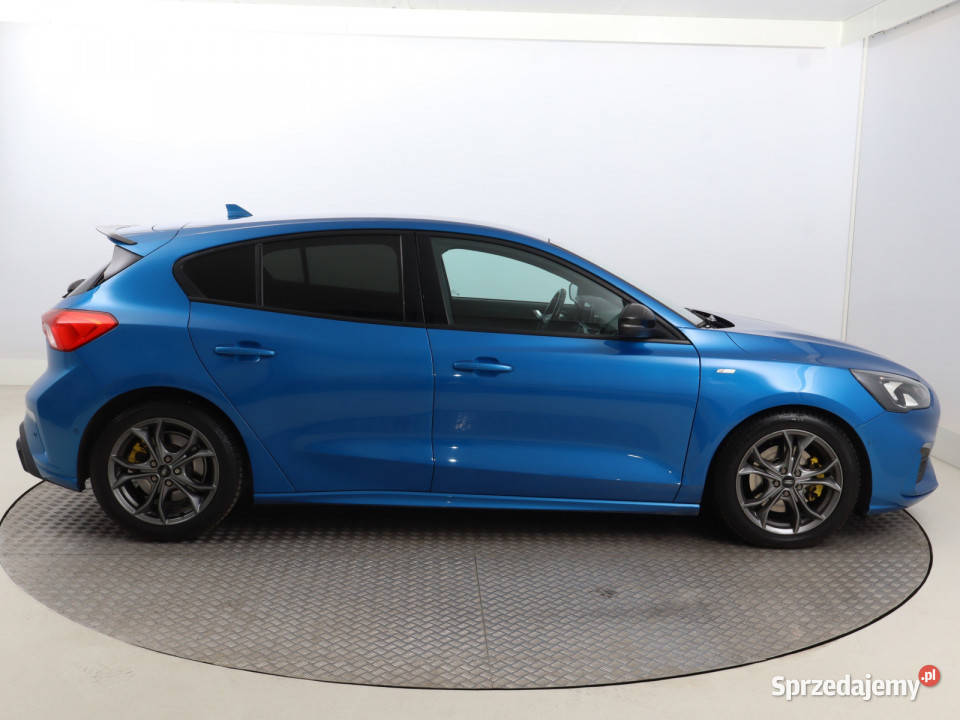 Ford Focus 20 TDCi niebieski dolnośląskie Bielany Wrocławskie