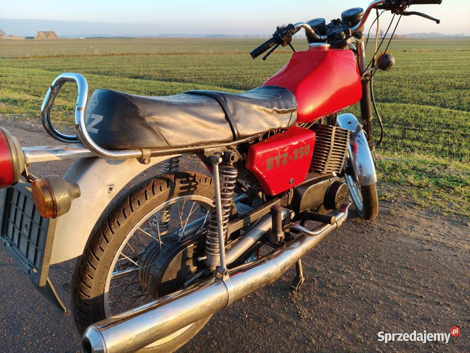 MZ ETZ 250 1988r dokumenty Nowe Skalmierzyce