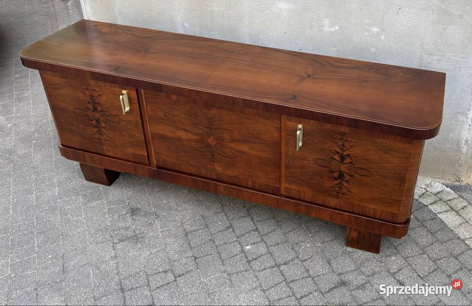 KomodaSzafka RTV Orzech 160 Art Deco Antyk Warszawa