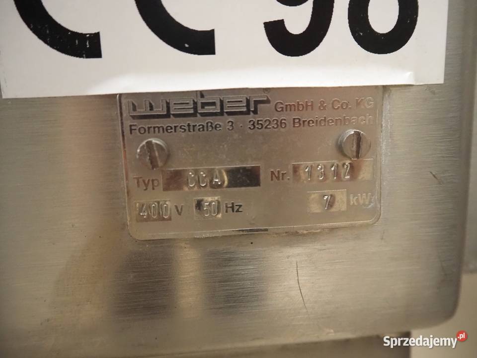 Weber MCS 902 CCA Linia plasterkująca Krajalnica Produkcja Krotoszyn