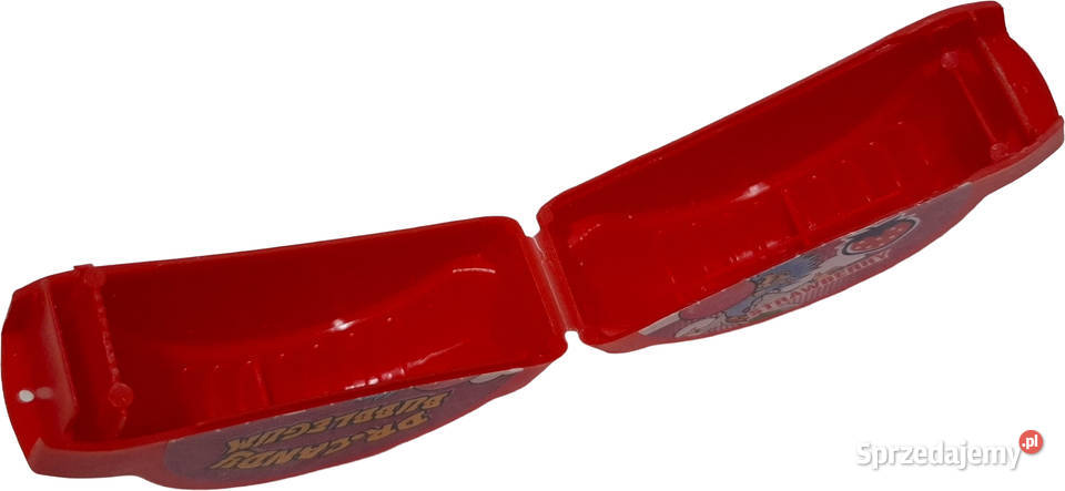 Pojemnik czerwony otwierany okrągły 2x55x6 Czeladź