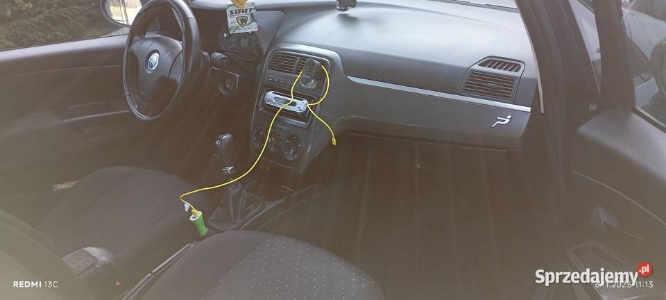 Ekonomiczny Fiat Grande Punto 2007r 12 benzLPG Grande Punto Wałdowo Szlacheckie sprzedam