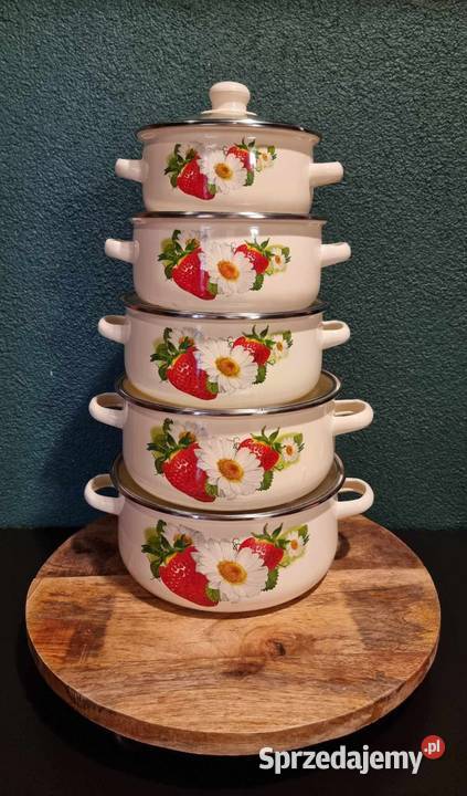 Garnki truskawki Garnki i szybkowary Szczecin