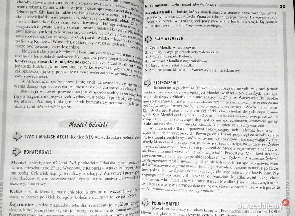 Opracowania lektury i wiersze 4 Pozytywizm