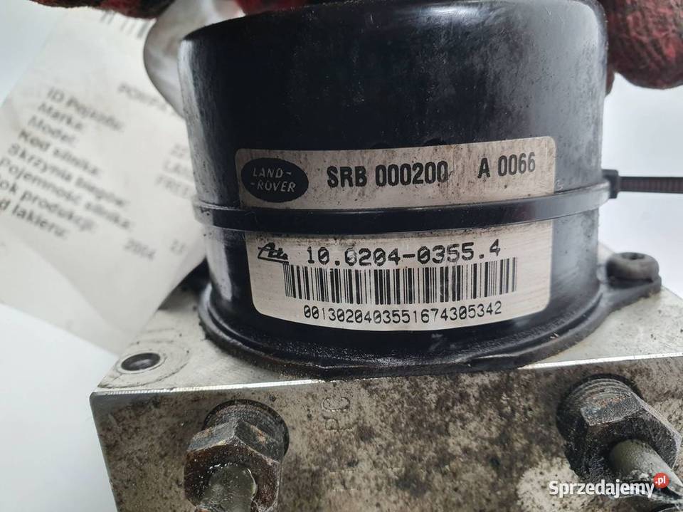 POMPA ABS HAMULCOWA LAND ROVER FREELANDER osobowe Lipno