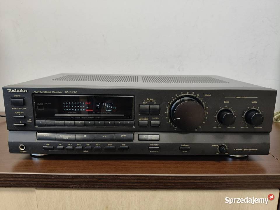 Technics SAGX100 Amplituner made in Japan śląskie Tychy