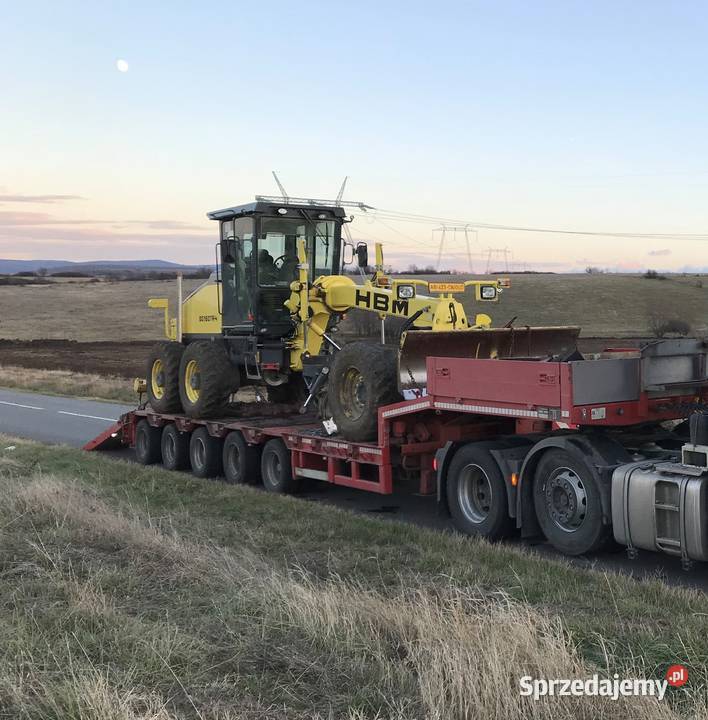 Transport walców drogowych i maszyn do robót Transport specjalistyczny Kraków