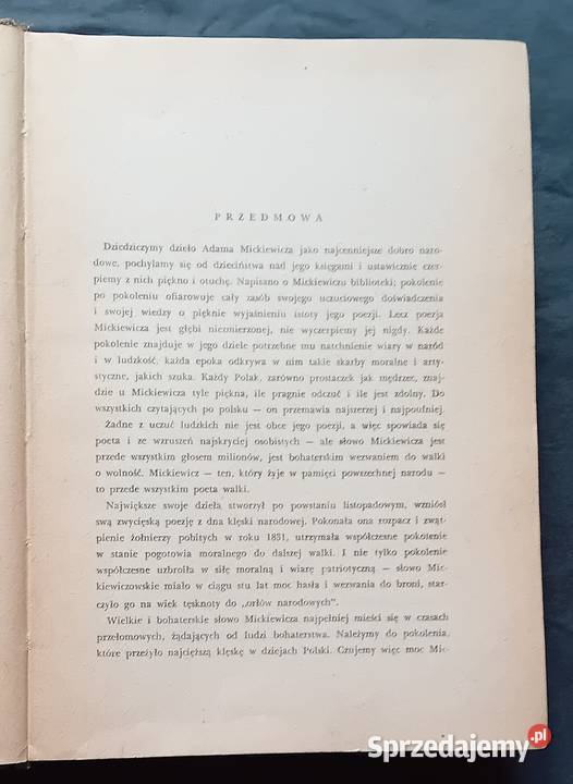 Adam Mickiewicz Dieła poetyckie tom III Koźminek