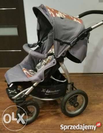 x lander xa 3w1 limited esycjon moro Regulowany podnóżek