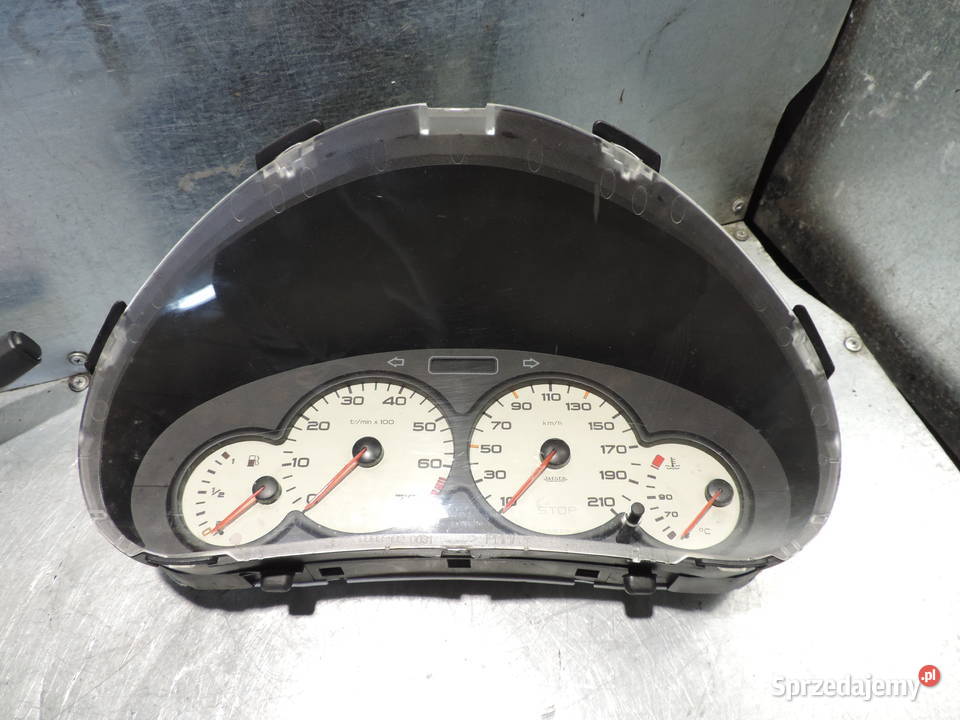 LICZNIK PEUGEOT 206 11 2WTYCZKI 9643401380 Rok produkcji 2001 Liczniki i zegary Nowy Sącz