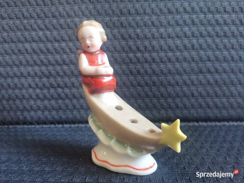 Stara figurka porcelanowa Aniołek Katowice sprzedam