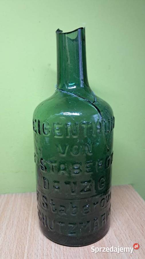 Zestaw starych butelek kolekcjonerskich Świecie