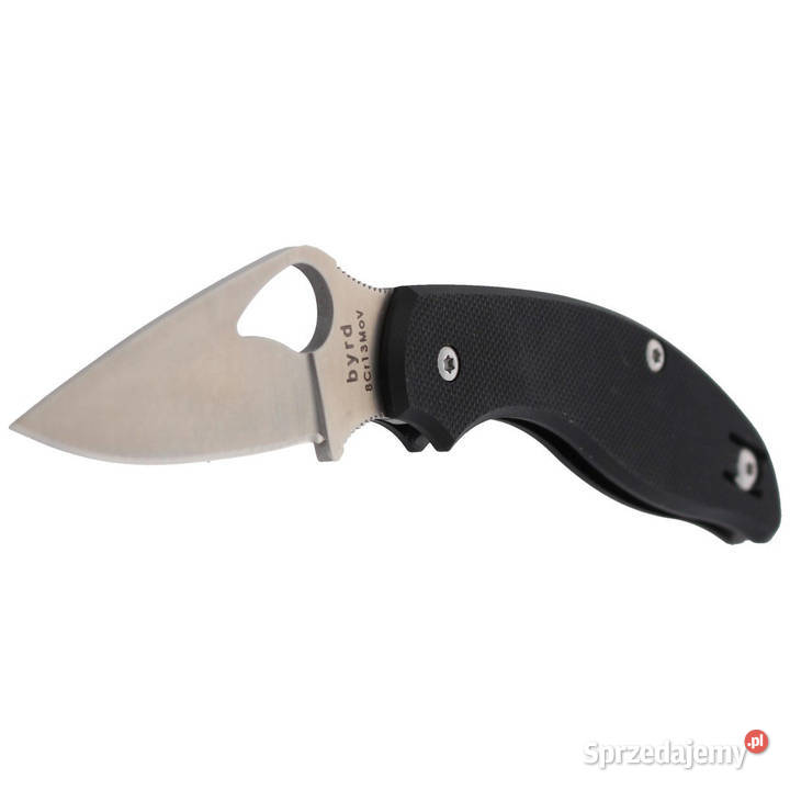 Nóż składany Spyderco Byrd Tern G10 Black Plain Warszawa