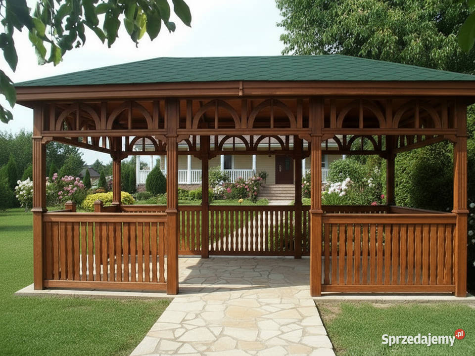 ALTANA 11 4x6 DREWNIANA SOSNOWA OGRODOWA Parzymiechy