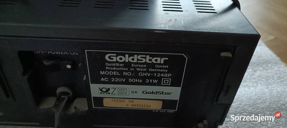 2 Magnetowid LG i GoldStar i 2 DVD kolekcjonera Magnetowidy sprzedam