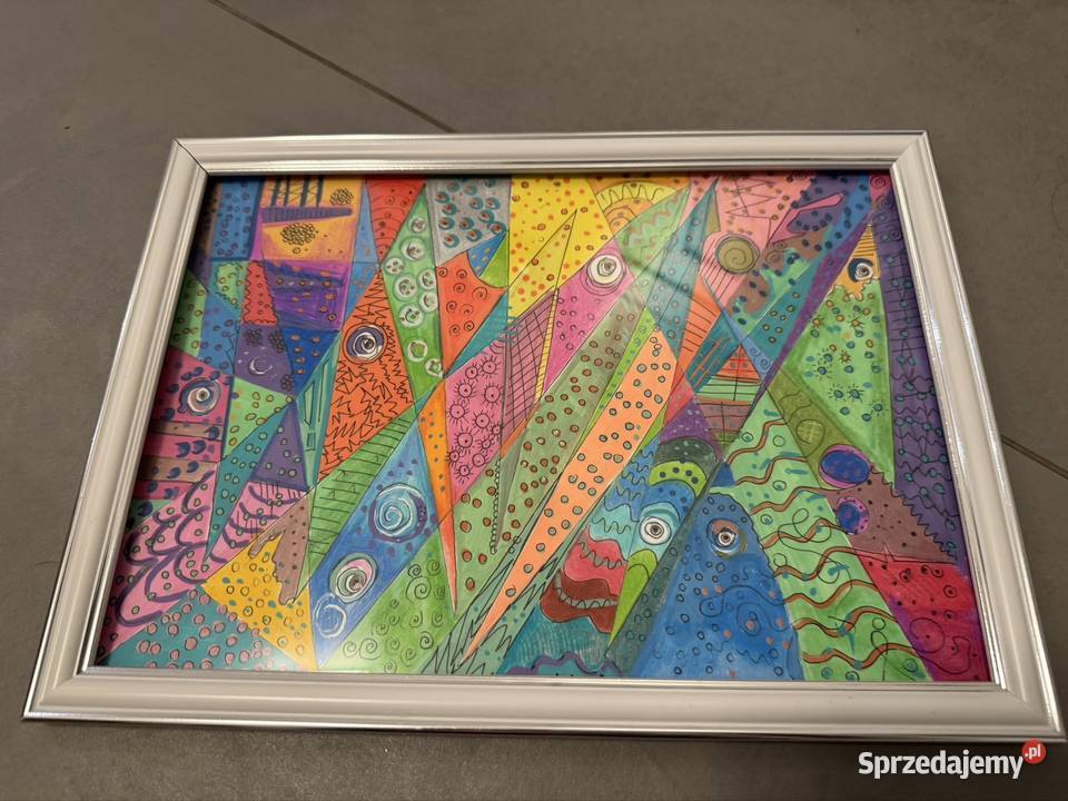 Obraz Podwodny Karnawał wielokolorowy Obrazki i obrazy Warszawa