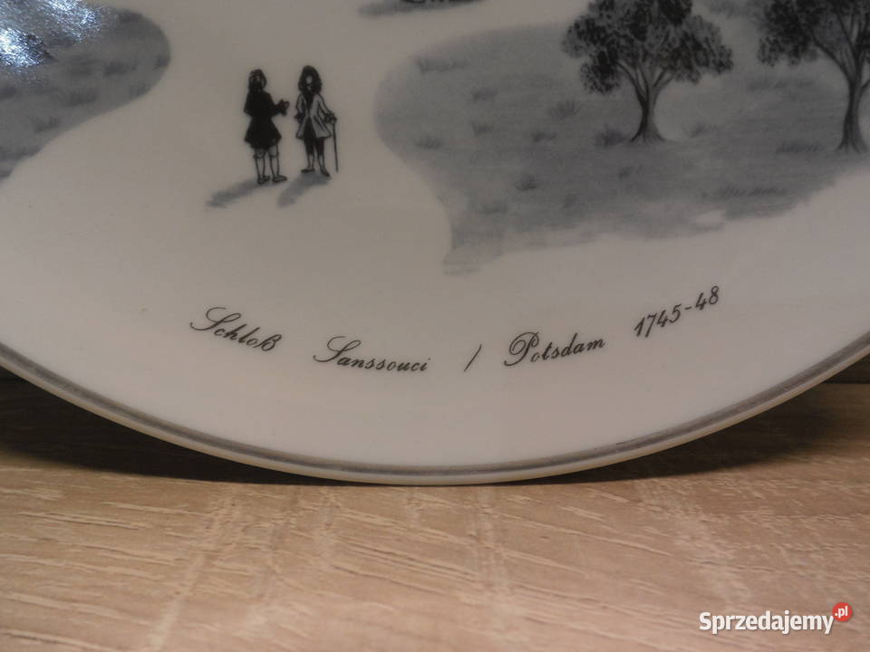 Pateratalerz KPM Berlin Porcelana i szkło