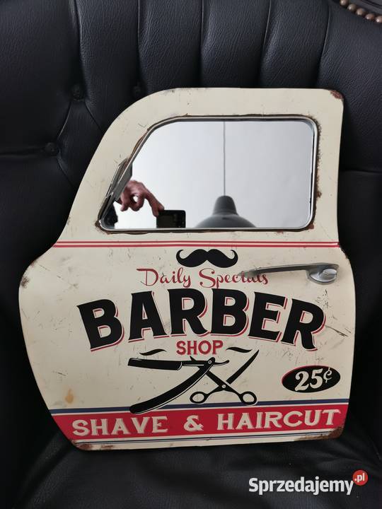 Barber Salon Unikalna Dekoracja Retro Vintage Pozostałe Łask sprzedam