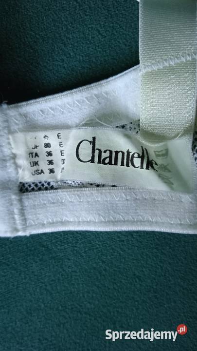 BIAŁY KORONKOWY MIĘKKI BIUSTONOSZ 80 DD Piła