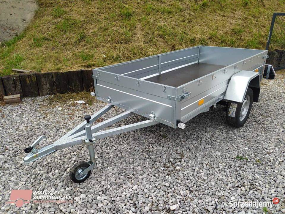 Przyczepa spawana lekka Rydwan A750E2 wym