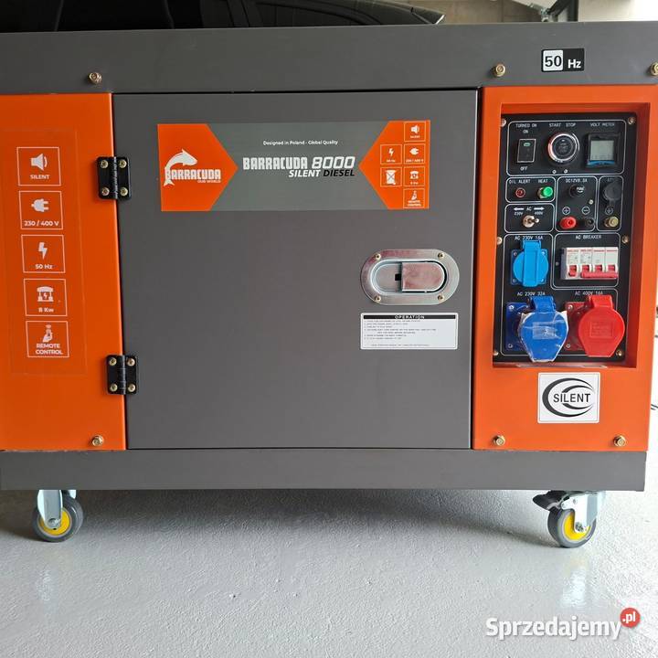 Agregat prądotwórczy 10 kVA 8 kW 230400V Chmielnik