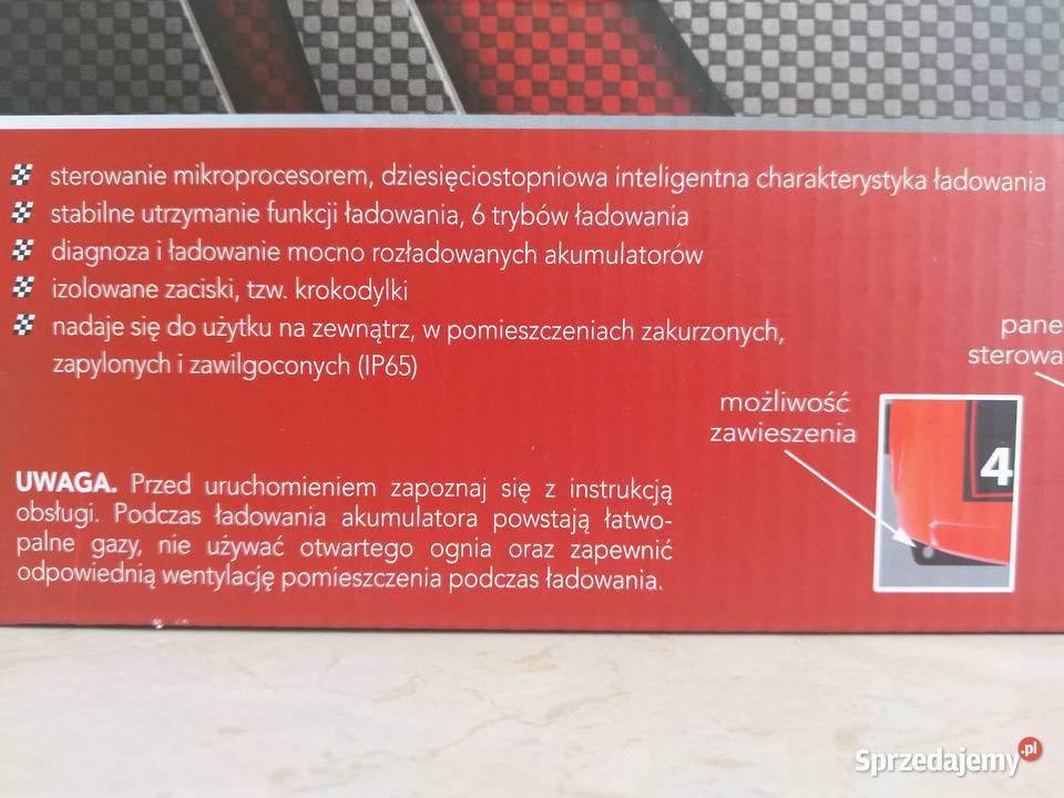 NAJTANIEJ Prostownik z Mikroprocesorem 4A Tester Zabrze