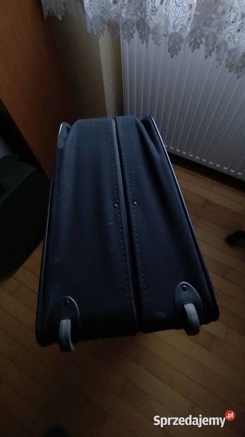 walizka mega duża czarna wojskowa starszego na Poznań