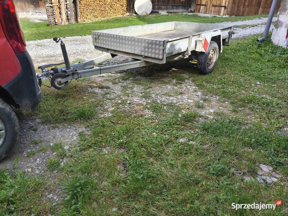 Przyczepka samochodowa DMC 1300 1 3 t kat B 1100kg Blizne sprzedam