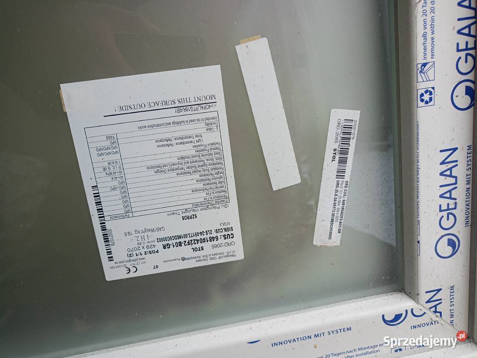 Okno 232na123 Ostrowiec Świętokrzyski