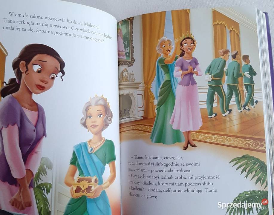 Książka dziewczynek Disney Księżniczki Złota Pozostałe Zabrzeg sprzedam