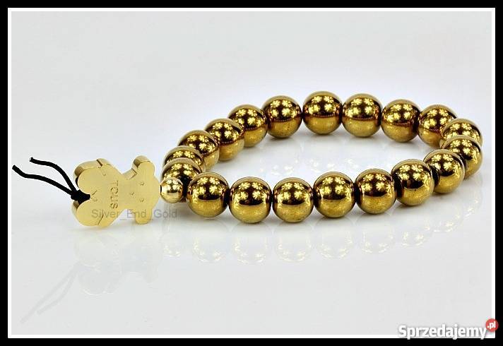 Bransoletka TOUS Złote Kulki Miś NOWOŚĆ Okazja dolnośląskie Wrocław